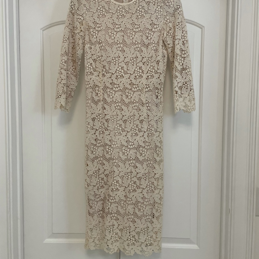 HM eyelet embroidered dress